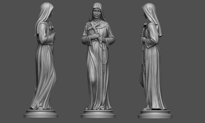 Gig Preview - Sculpt statue, toys, action figurine, miniature, 3d model for 3d printing