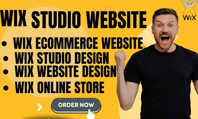 Gig Preview - Wix studio website wix studio wix ecommerce wix online store wix studio website