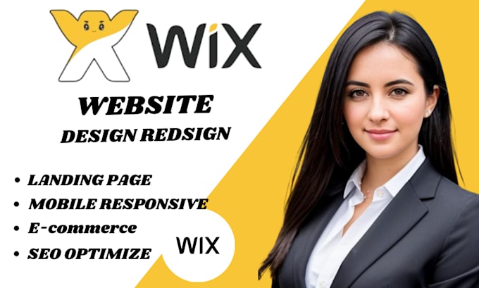 Gig Preview - Design redesign wix website wix design wix website redesign wix studio