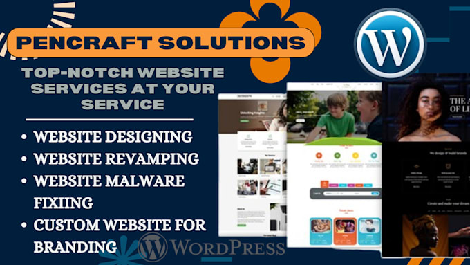 Gig Preview - Design, redesign, clone, duplicate or revamp your business website, trendin site