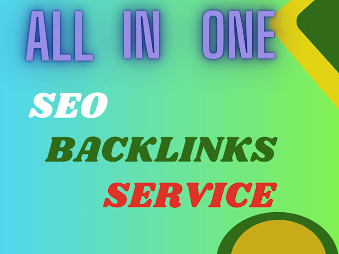 Gig Preview - Create all in one manual SEO link building service