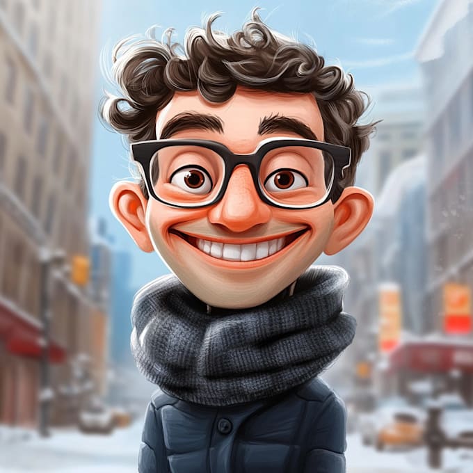 Bestseller - draw an amazing cartoon caricature from your photo