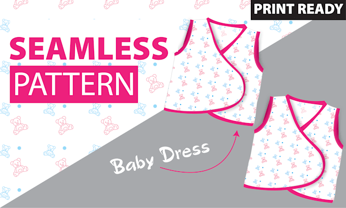 Bestseller - do seamless print pattern for kids, baby cloths  or printable product