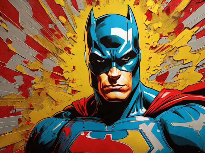 Gig Preview - Draw comic superhero pop art portraits