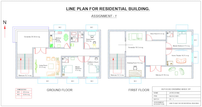 Gig Preview - Design 2d drawing and sketches to autocad drawings