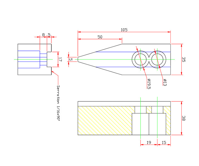 Gig Preview - Design 2d drawing and sketches to autocad drawings