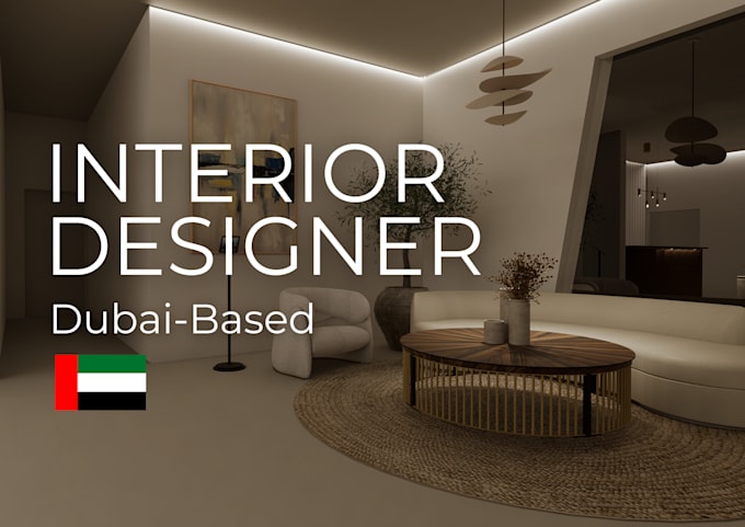 Gig Preview - Design and furnish your home in dubai