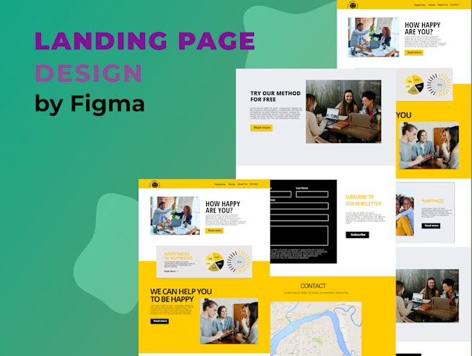 Gig Preview - Figma landing page,wireframe,website design,mockup,protoyping,ui ux design