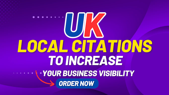 Gig Preview - Build 350 of the best UK citations to boost SEO