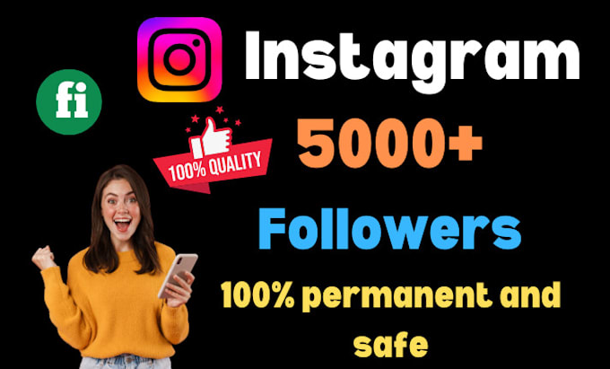 Gig Preview - Buy 3000 instagram followers fast