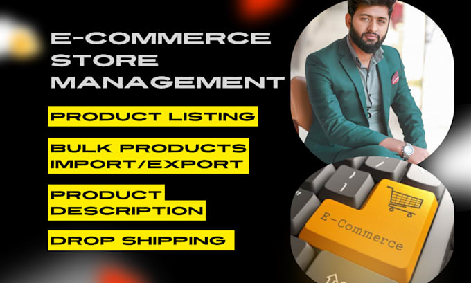 Gig Preview - List and upload bulk products to shopify, woo commerce, magento, ebay