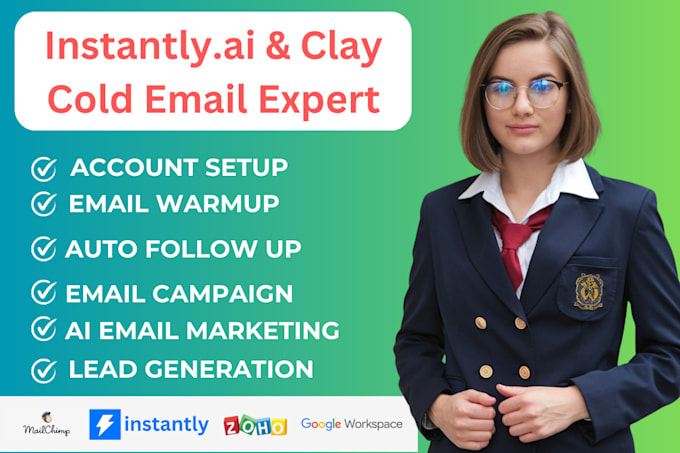 Gig Preview - Create targeted email campaigns using beehiiv, instantly ai and mailchimp