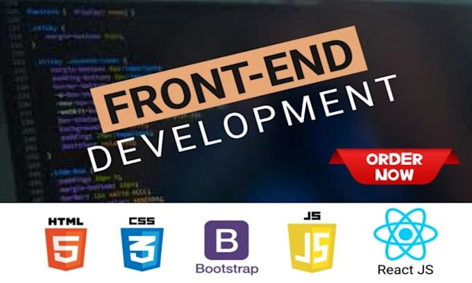 Gig Preview - Create custom websites and landing pages as front end developer