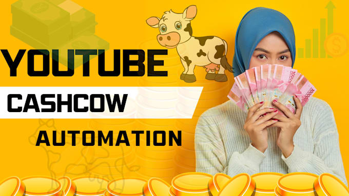 Gig Preview - Create automated cash cow videos, cash cow channel, cash cow youtube