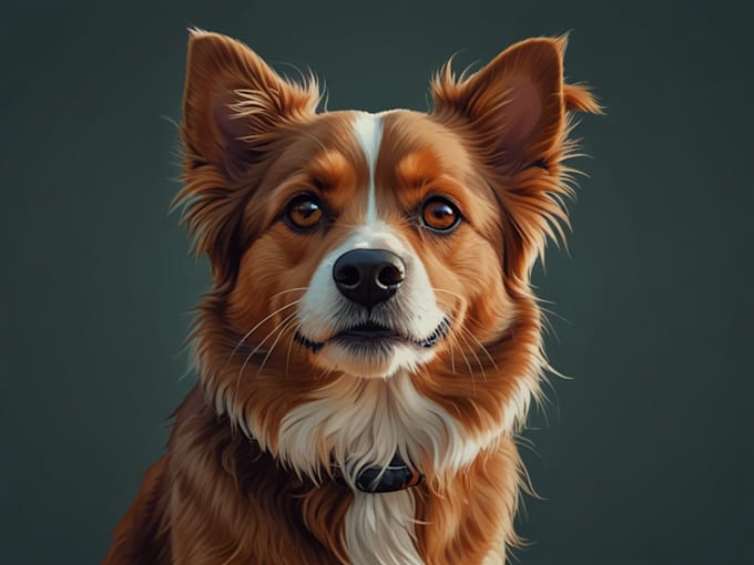 Gig Preview - Draw illustration pet portrait vector art