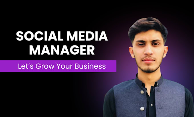 Gig Preview - Be your expert social media marketing manager and content creator