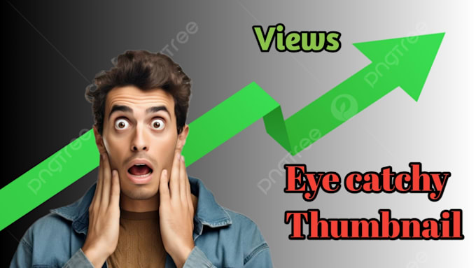 Gig Preview - Make an eye catchy thumbnails for youtube  on any topic