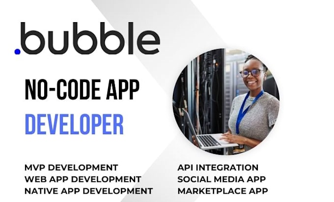 Gig Preview - Build nocode bubble mvp saas web app with ai api integration