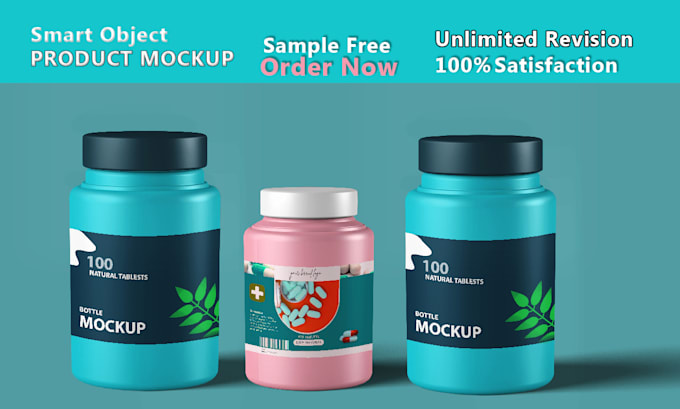 Gig Preview - Create 3d product smart object mockup in photoshop