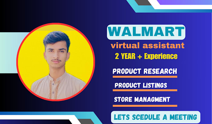 Gig Preview - Be your walmart dropshipping and wfs virtual assistant va