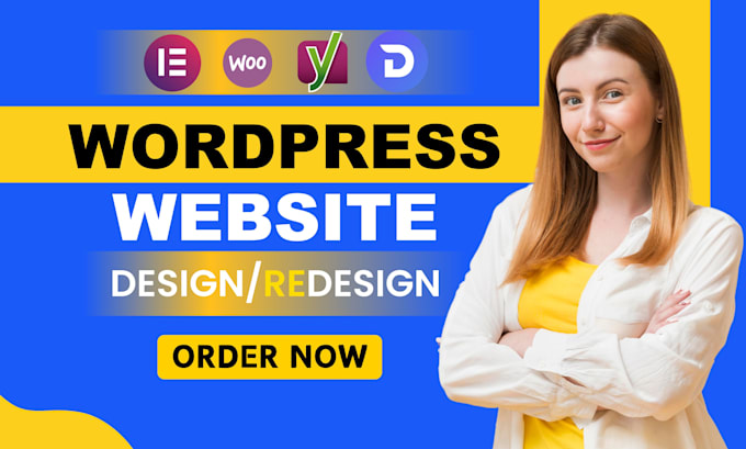 Bestseller - build, design, redesign, clone, customize, or revamp wordpress website