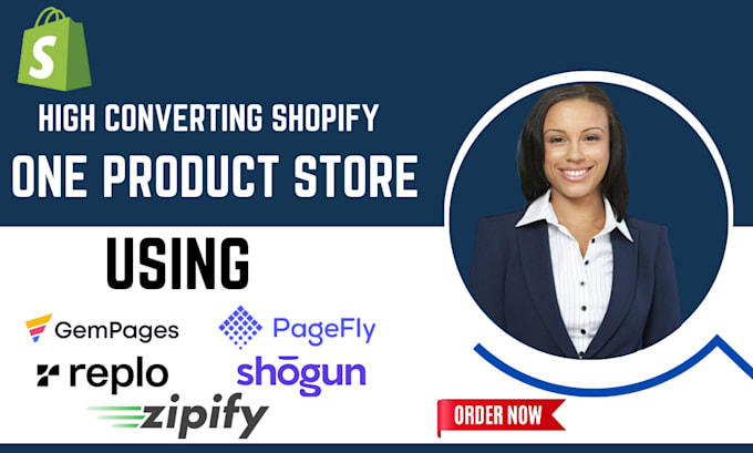 Bestseller - design shopify landing page using pagefly gempages replo pagebuilder page seo