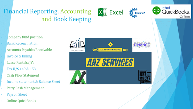 Bestseller - do bookkeeping, financial reporting and accounting