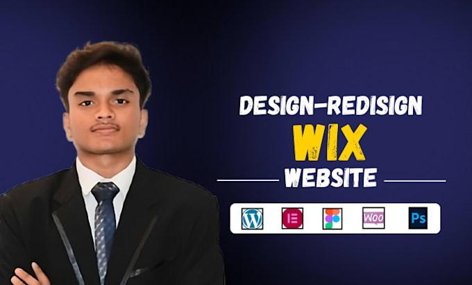 Gig Preview - Make your professional wix website with unlimited revisions