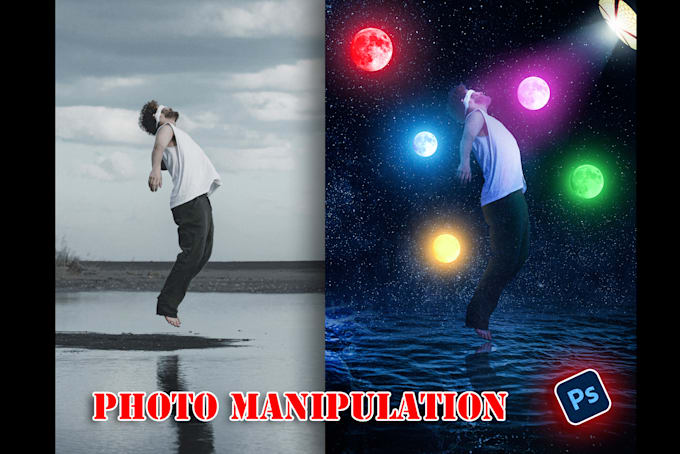 Gig Preview - Creative  photo manipulation in adobe photoshop