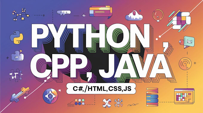 Gig Preview - Python,  java, sql developer and tutor web, bot programming and coding solutions