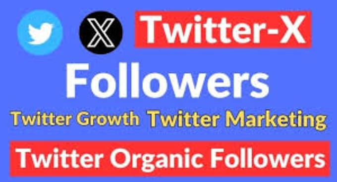 Bestseller - do organic twitter marketing, organic growth, with real followers