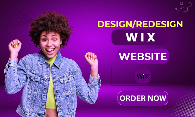 Gig Preview - Design wix website design wix website redesign wix website design wix ecommerce