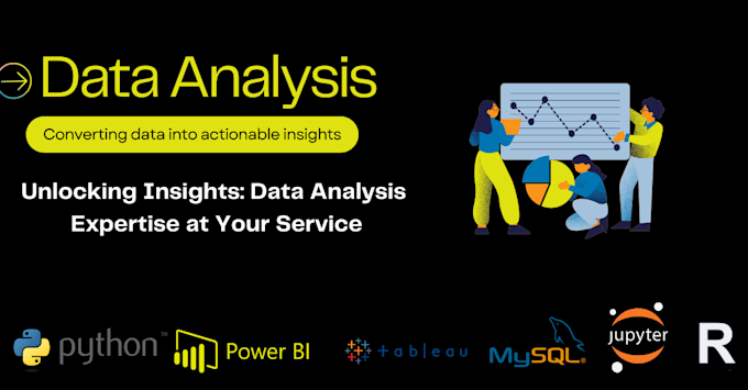 Gig Preview - Do data analysis in python,r,tableau,powerbi and excel