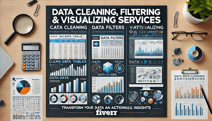 Gig Preview - Provide data cleaning, filtering, and visualization services