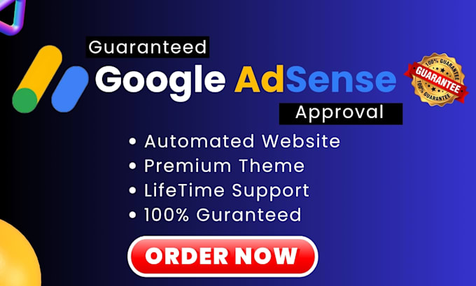 Gig Preview - Provide google adsense approval guarantee service for your website