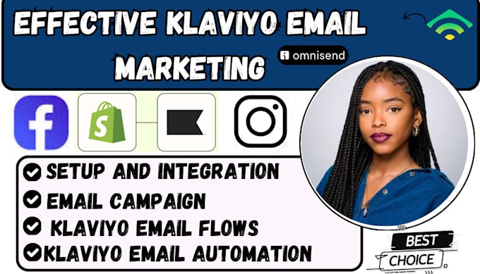 Gig Preview - Klaviyo email marketing klaviyo flows klaviyo email design and automation