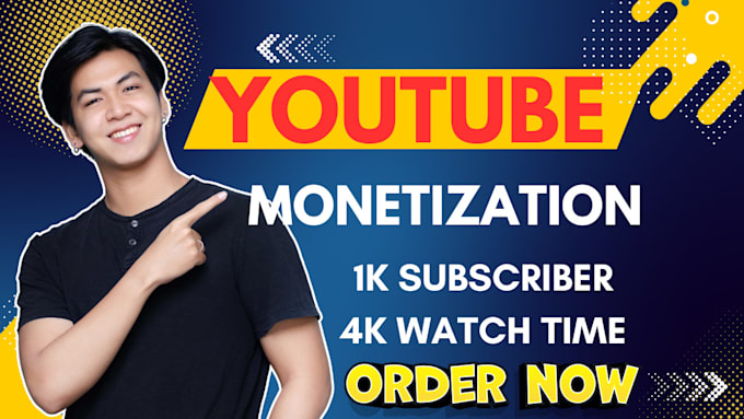 Bestseller - do complete youtube channel monetization promotion