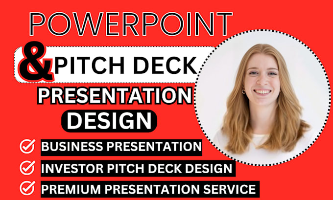 Gig Preview - Design investor pitch deck powerpoint presentation ppt canva presentation design