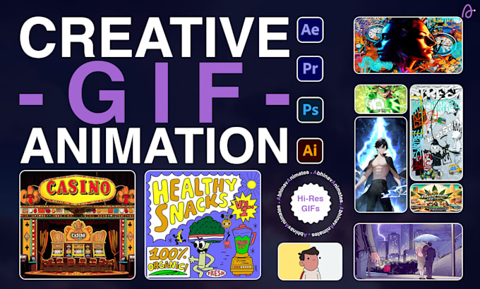 Gig Preview - Create custom animated gifs for you