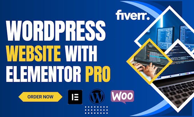 Gig Preview - Build custom, high performance wordpress website with elementor pro