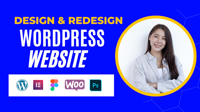 Gig Preview - Do wordpress website design, redesign, clone, revamp with elementor pro