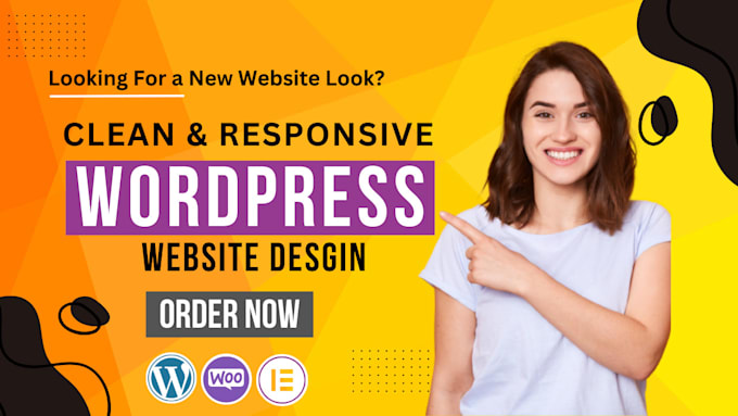 Bestseller - design a clean modern and responsive wordpress website