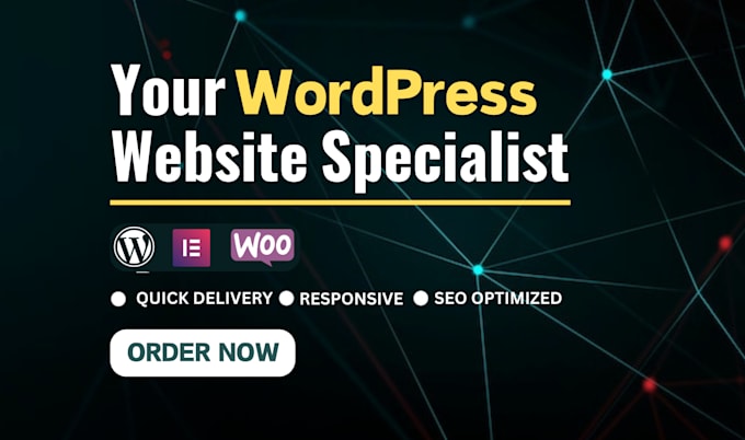 Gig Preview - Design and develop clean and modern responsive wordpress website development