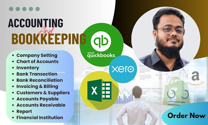 Gig Preview - Do bookkeeping to simplify your accounts with quickbooks