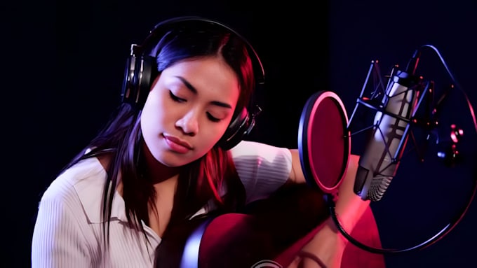 Gig Preview - Be your custom song female kpop singer ,jpop, metal songwriting, music producer