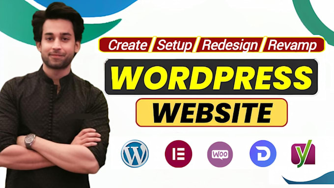 Gig Preview - Create landing page redesign website revamp wordpress