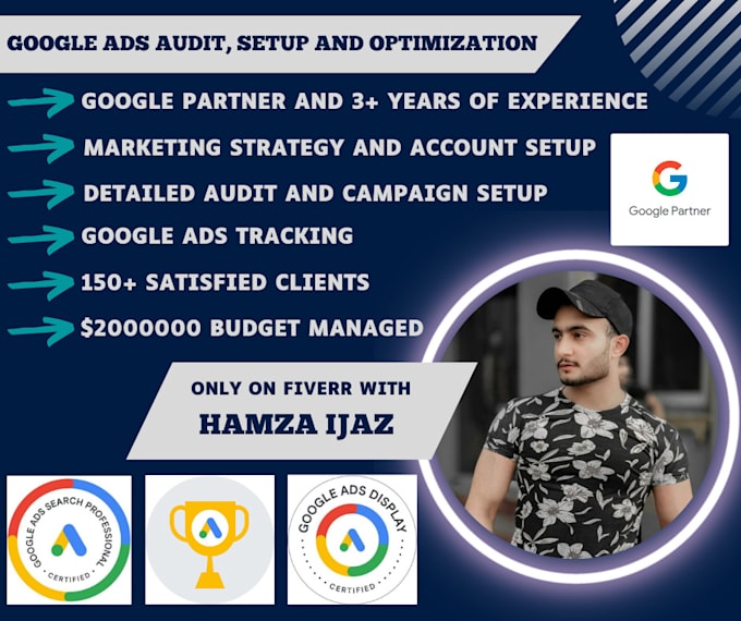 Gig Preview - Audit, setup and optimize google PPC ads, pmax campaigns and more for high roas