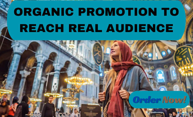 Gig Preview - Do organic mosque, church program promotion ticketsales  to targeted audience