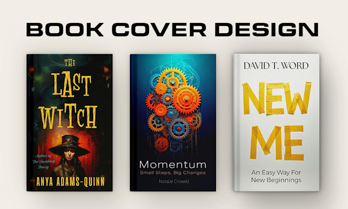 Gig Preview - Design ebook and book cover design art