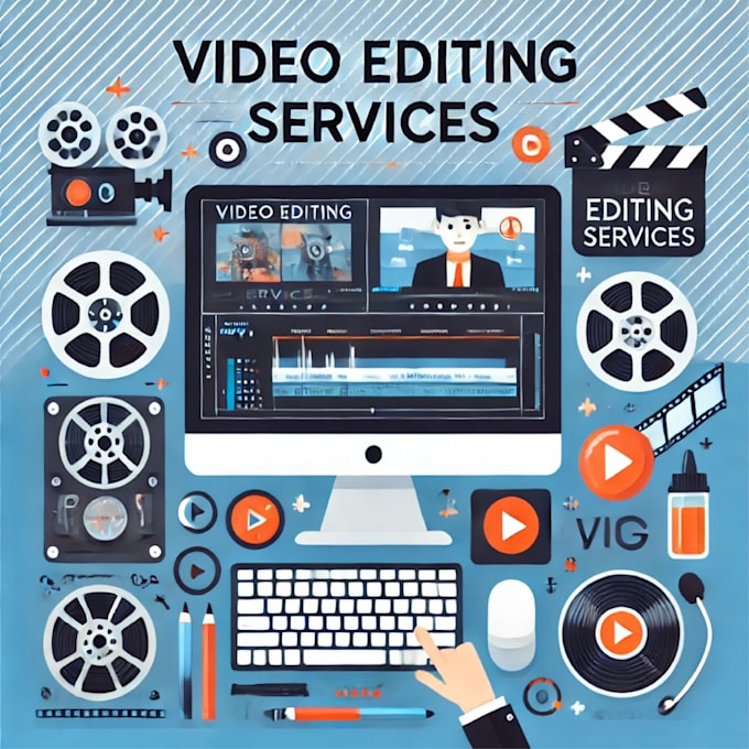 Gig Preview - Create professional video editing and graphic design